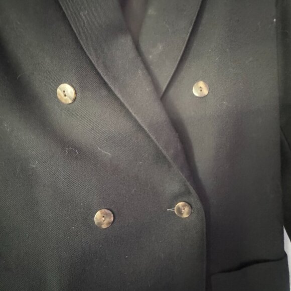 Vintage 1990's Black Blazer BREECHES brand size 4 womens like new - Picture 7 of 8